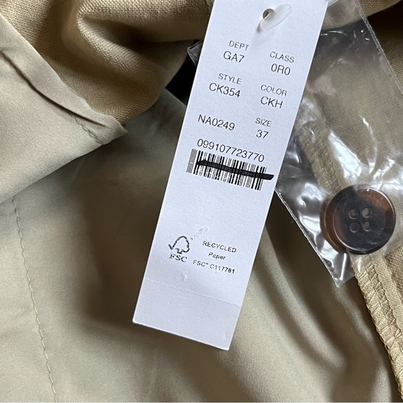 J. Crew Barrel Leg Khaki Pants Plus Size 37 - Picture 6 of 11